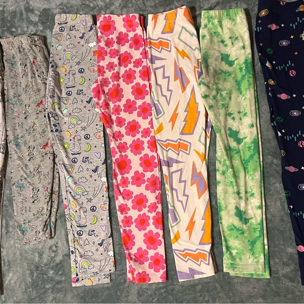 Multiples Girls Leggings,Set of 12, Size 8